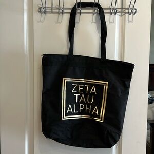 Zeta Tau Alpha tote bag